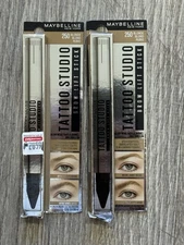 2 pack!!Maybelline New York Tattoo studio Brow Lift Stick #250 Blonde.