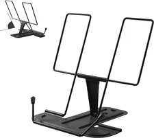 Adjustable Metal Book Holder Book Stand for Reading Cookbook Stand