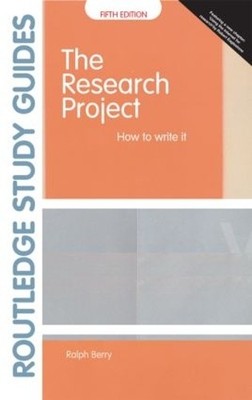 Ralph Berry The Research Project (Taschenbuch)