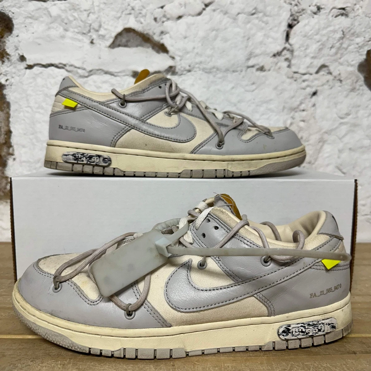 Las mejores ofertas en Nike Off-White x Dunk Low Lot 49 of 50 | eBay