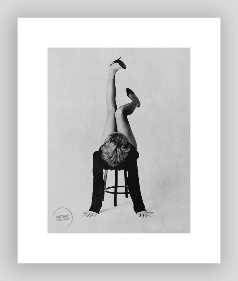 Arte de fotograbado vintage Herb Ritts impresión Shirley Maclaine Hollywood 1985 mate 16x20 Foto 2 de 2
