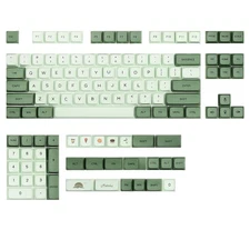 Matcha XDA Keycaps PBT Dye Sub Cherry MX Keyset Custom XDA Profile Key Caps f.