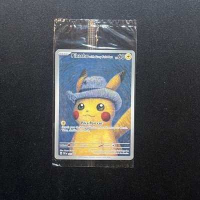 Pokémon | Pikachu mit grauem Filzhut | Promo | Sealed | Van Gogh