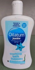 Oilatum Junior Soothing Bath Bubbles 300ml 10oz Exp 07/2026