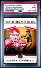 2017 Panini Donruss ROOKIE GRIDIRON KINGS #2 PATRICK MAHOMES II RC - PSA 9