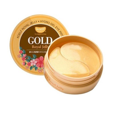 KOELF Hydro Gel Eye Patch Pearl Shea Butter Ruby Rose Gold Royal Jelly
