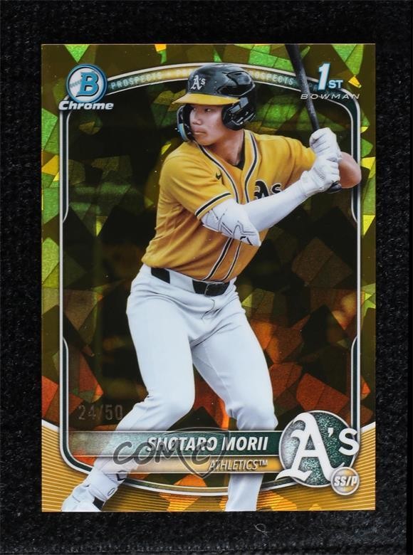 2025 Bowman Chrome Sapphire Edition Prospects Gold /50 Shotaro Morii #BCP-170