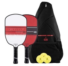 Joola Agassi/Graf Champion Pickleball Pack of 2 Paddles  Balls USED