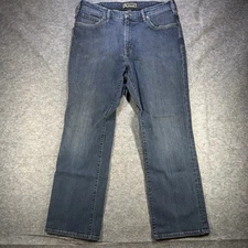 34 Heritage Jeans Mens 38x30 Blue Charisma Relaxed Fit Dark Wash