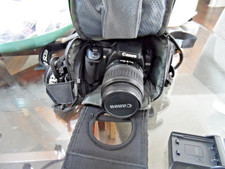 CANON REBEL EOS XTI DSLR DIGITAL WORKING CAMERA BUNDLE 18-55 LENS 10.1 MEGAPIXEL