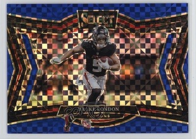 2024 Panini Select Field Level Blue Prizm /75 Drake London #433 1il9