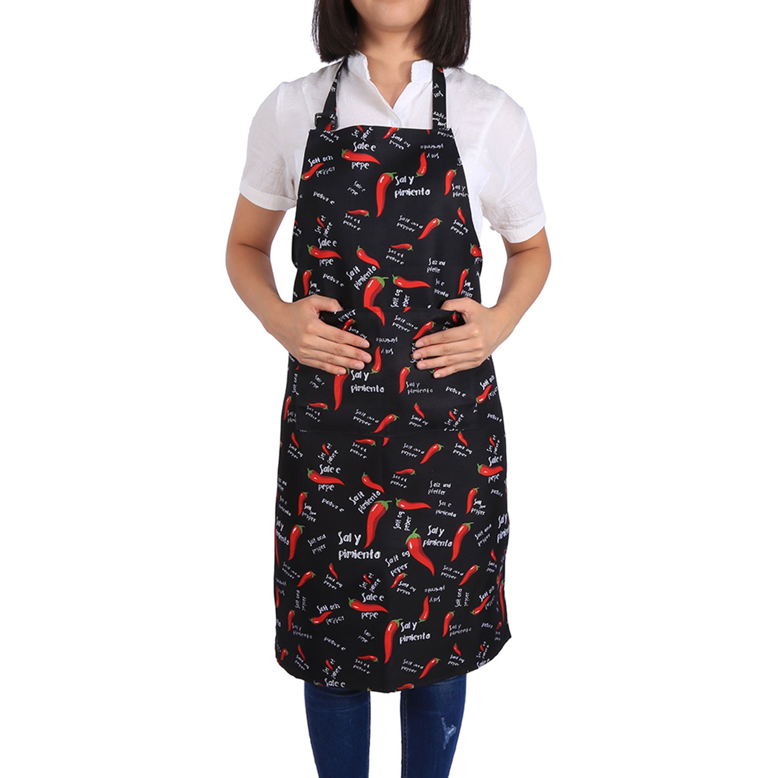Practical Kitchen Aprons With Pockets For Cooking & Baking
