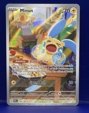 Minun 194/182 Paradox Rift Illustration Holo Pokémon TCG  NM  on eBay