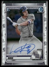 2020 Bowman Chrome #CPA-CK Christian Koss Prospect Autographs