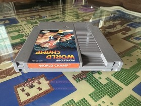 NES Nintendo World Champ CIB Complete in Box GENUINE AUTHENTIC TESTED