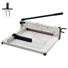 Uimoso Paper Cutter 17"A3 Guillotine Paper Trimmer 400 Sheet Capacity Metal Base