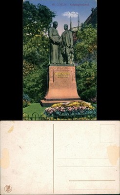 Ansichtskarte Köln COELN Kolpingdenkmal Kolping-Denkmal 1910