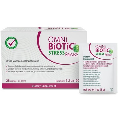 OMNi BiOTiC Stress Release - Clinically Tested Probiotic for Stress Managemen...