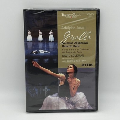Adolphe Adam Giselle (DVD, 2005, WS) Teatro alla Scala Svetlana - New Sealed
