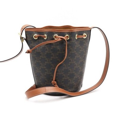 Celine Trio-Drawstring Small Bucket Schultertasche und 152893219 [U]