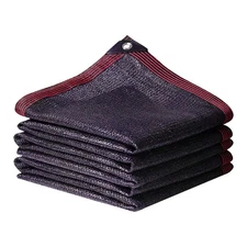 70 Black Shade Cloth 6.5x10ft Resistant Garden Sun Shade Net Durable Mesh Shade