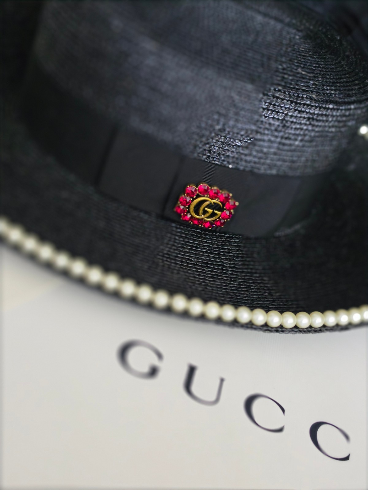 New Gucci Women's Hat - Stylish L/M Size with Tags, Perfect Gift image 2