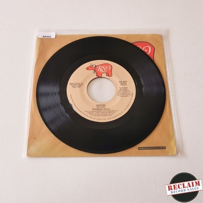 frankie valli - grease 7'' vinyl record VG