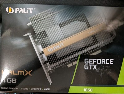 Palit NVIDIA GeForce GTX 1650 KalmX 4GB GDDR5 Passive Fanless Graphics Card JPN