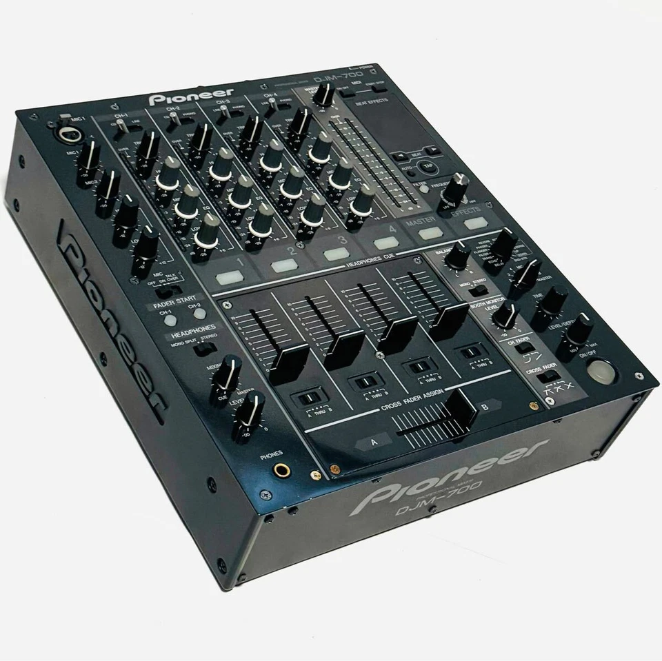 Pioneer DJM-700-K DJ-Mixer schwarz 4 Kanäle professioneller Club-Sound mit Bo... - Bild 3 von 4