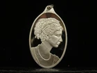 New ListingPamp Lady Fortuna 1/2 Oz Silver Pendent Bar