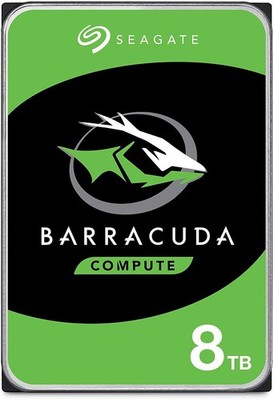 Seagate BarraCuda 8TB interne Festplatte HDD, 5400 U/Min, 256 MB, ST8000DM004