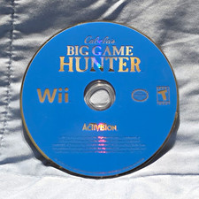 Activision Cabela's Big Game Hunter Nintendo Wii T Disc Only