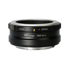 XPIMAGE Lens Mount Adapter for Olympus OM Zuiko Lens to Leica L Camera