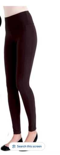 Ruby Ribbon Mink Pointe Leggings Size L - Picture 3 of 3