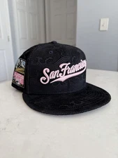 7 1/2 Hat Club New Era 59Fifty San Francisco Giants Cap Black Sakura New IN HAND