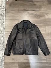 Tommy Hilfiger Mens Filled Genuine Leather La...