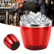 .Stainless Steel Mini Wine Bucket For Home Kitchen Bar KTV Hotel Ice Champagne