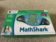 Math Shark Mathematic Skill Builder Game Educational Insights Blue New Open Box