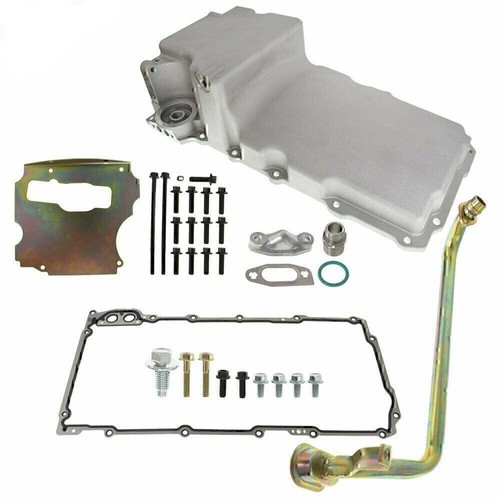 LS Swap Aluminum Oil Pan Retrofit Kit Low Profile For LS1 LS2 LS3 4.8 5.3 6.0L - Picture 5 of 15