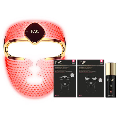 Foreo FAQ 202 Microneedling Patches and P1 Primer Bundle Smart LED Face Mask NEW