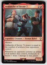 Avalanche of Sector 7 Rare Commander: FINAL FANTASY 53 MTG Near Mint