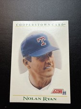 1991 Score - Factory Set Cooperstown Nolan Ryan #B7