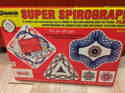 Super Spirograph (Kenner's Commemorative Edition w/ 50th Anniv. Die-Cast Wheel)