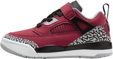 Jordan Spizike Low Little Kids' Shoes FQ3951-600, Gym Red/Wolf Grey/Cool Grey/B