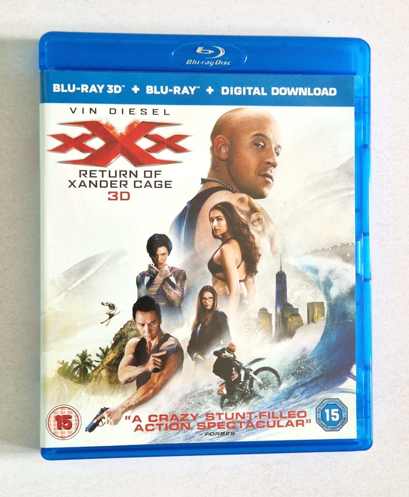 xXx - The Return of Xander Cage BLU RAY 3D + 2D