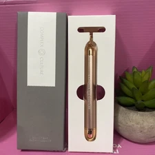 Facial Massager Complex Culture Sonic T-Bar Rose Gold Vegan Beauty NEW IN BOX