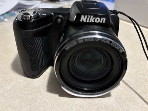 Nikon COOLPIX L110 16.0MP Digital Camera Black For Parts No Power - Picture 6 of 10