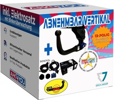 AUTOHAK AHK für Kia ProCeed ab 19 vert. abnehmbar + 13-pol ERICH ES SPEZ