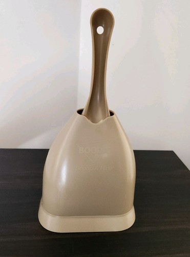 Booda Scoop Hide Cat Litter Scooper Storage Bucket Taupe