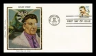 DR JIM STAMPS US COVER WILEY POST AVIATION PIONEER AIR MAIL FDC COLORANO SILK